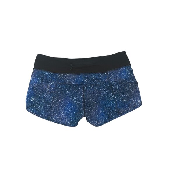 Lululemon Women's Blue Athletic Shorts Size 8 - Picture 2 of 3